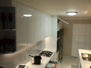 Custom Kitchen-White Semi Gloss         